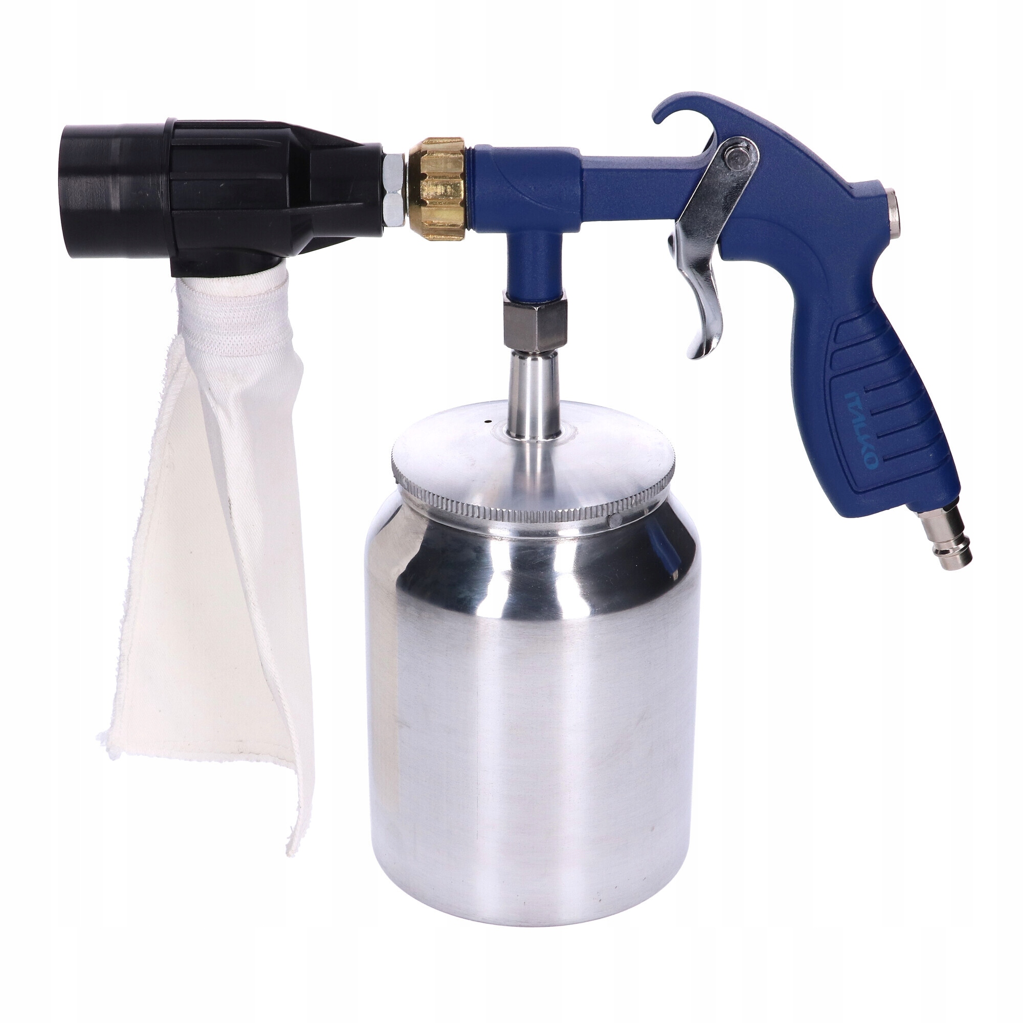 PISTOLET DO PIASKOWANIA Z ODZYSKIEM PIASKARKA Marka Italko