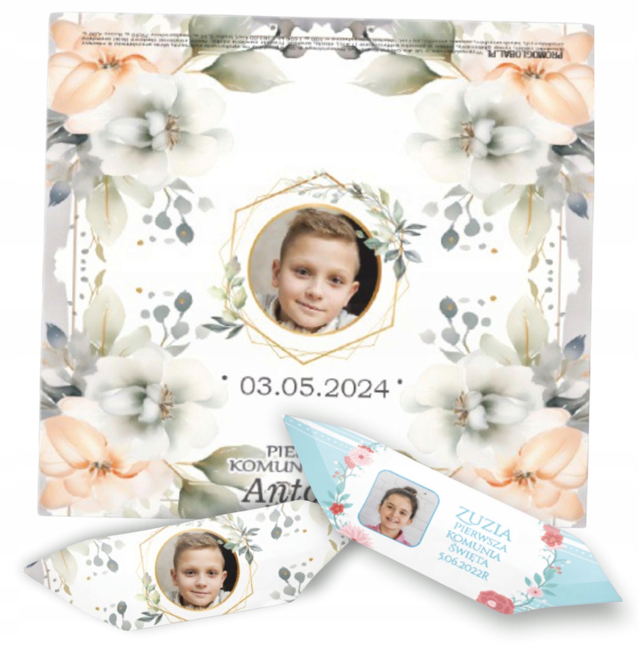 Bonbóny Krówki A Svaté Přijímání Personalizované 120 vzorů 1 Kg Express