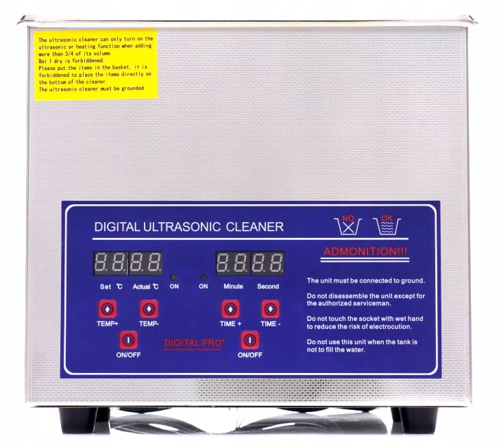 MYJKA ULTRADZWIEKOWA SONICZNA STERYLIZATOR 6 5L Kod producenta KD449