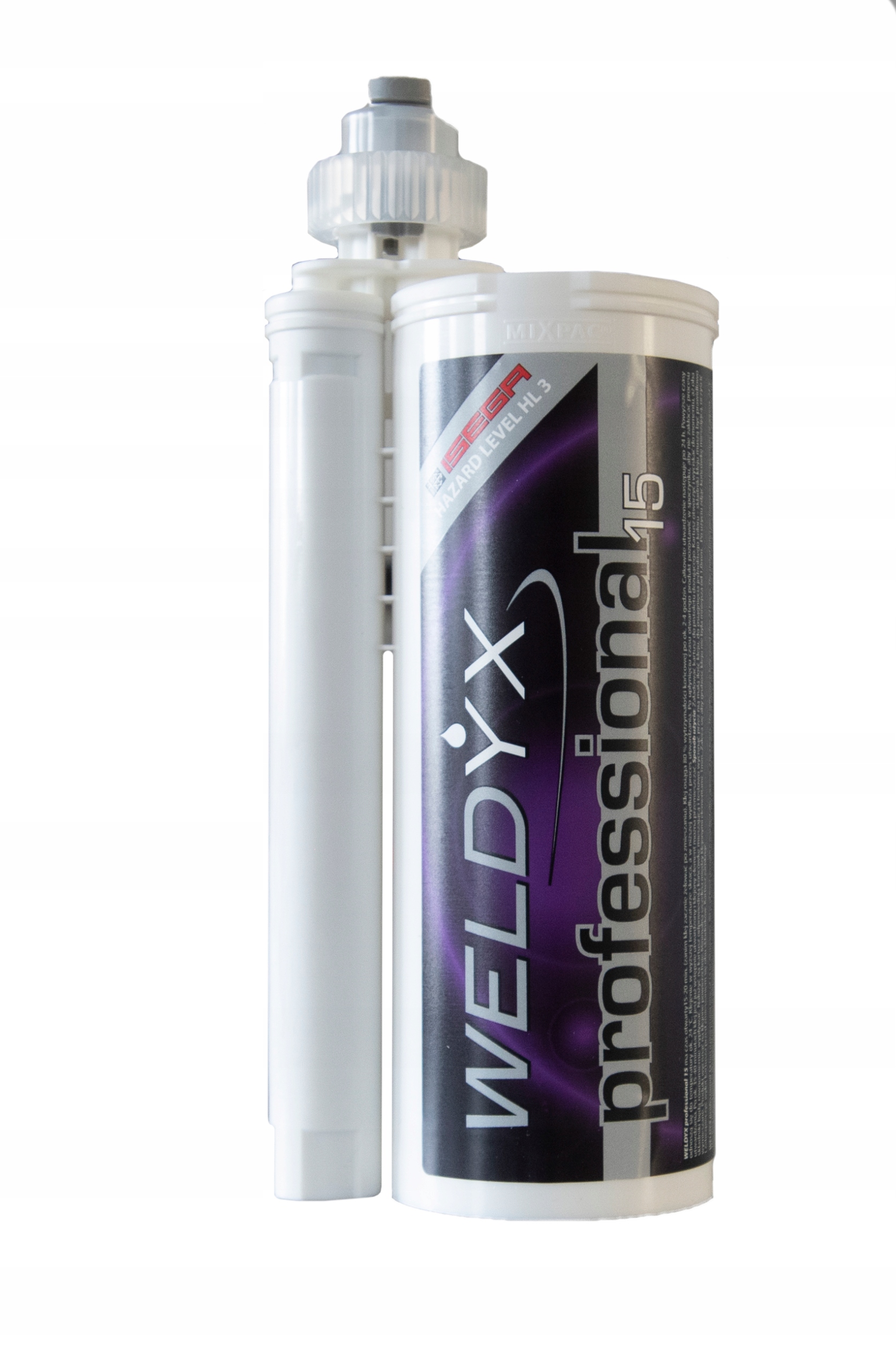 

Weldyx Profesional 15 Klej dwuskładnikowy Czarny