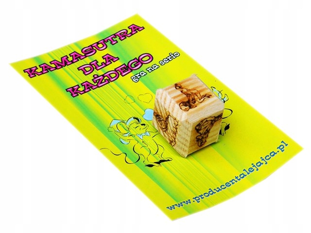 

Kostka Kamasutra Mini z pozycjami kamasutry