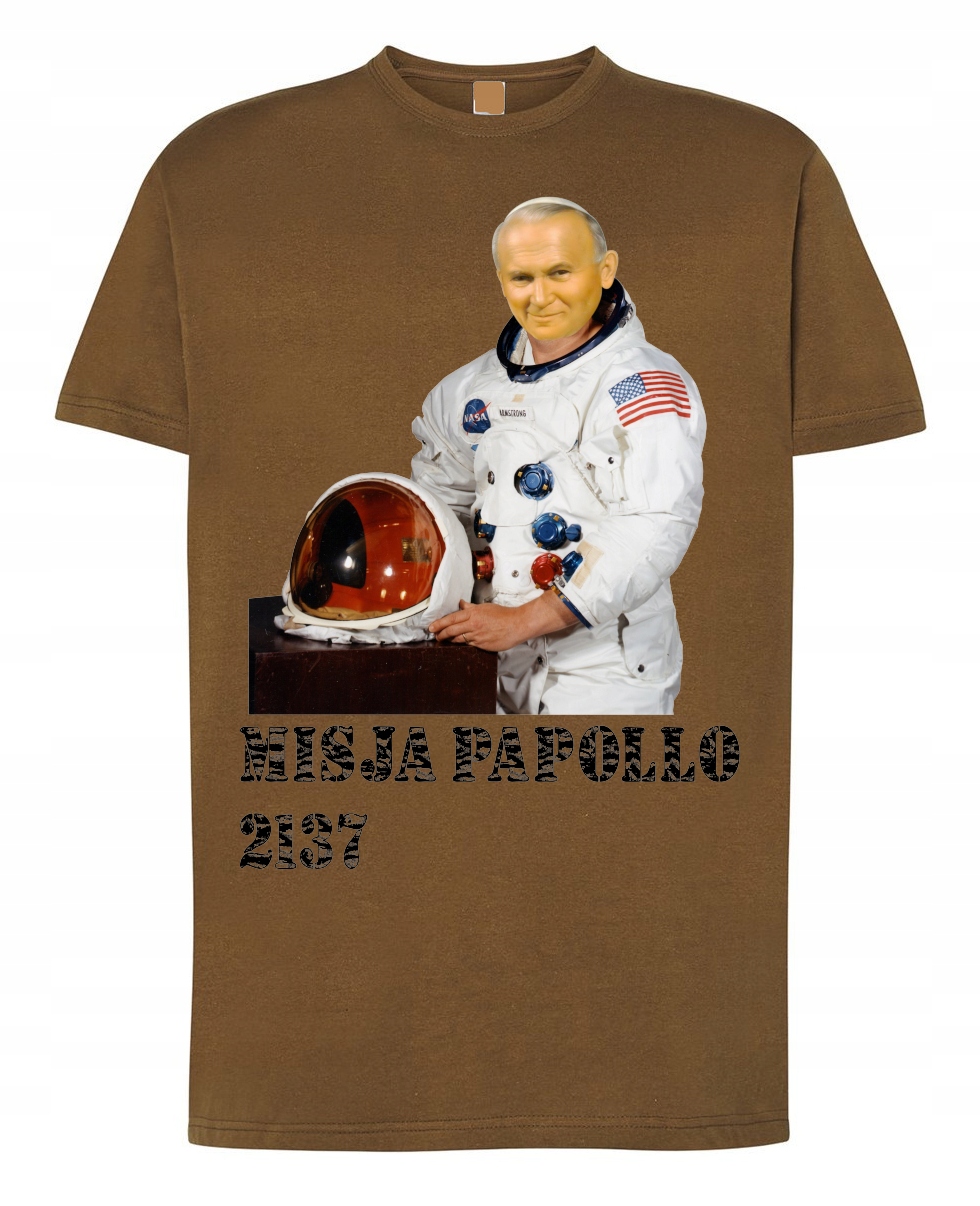 

Koszulka T-Shirt Papaj Papież 2137 Śmieszny r.XXL