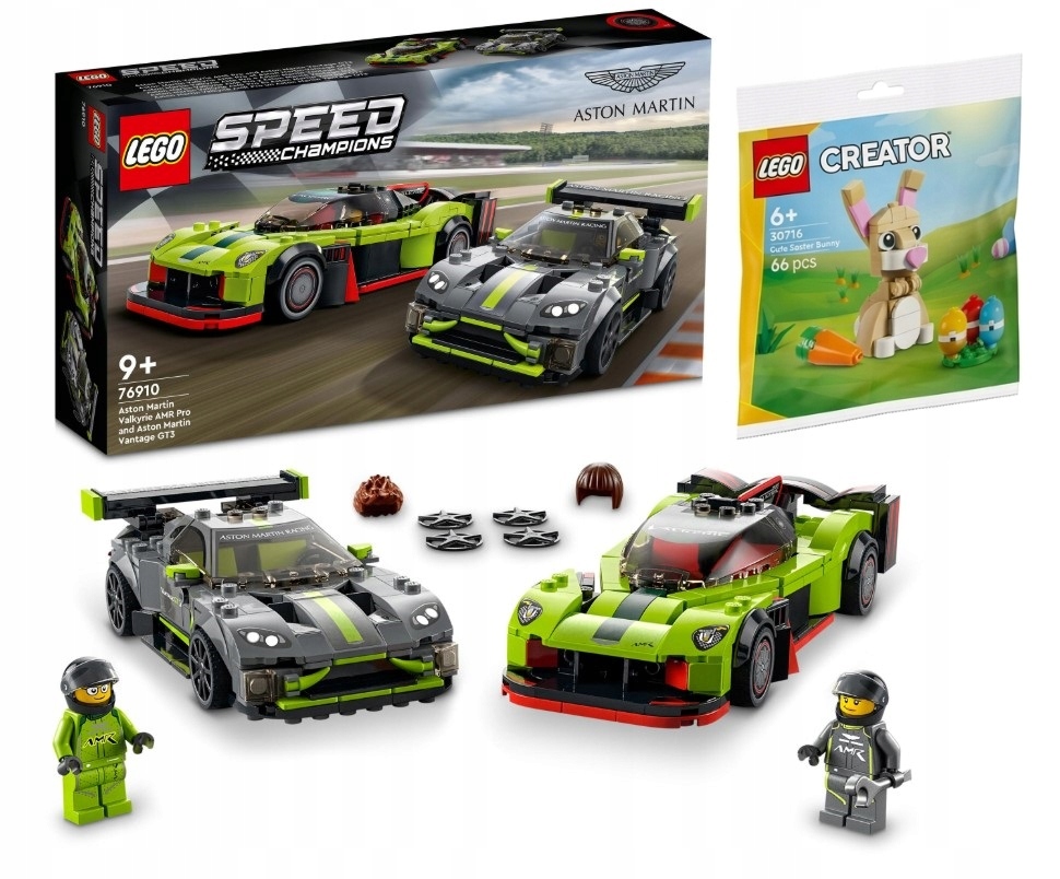 Klocki Lego Speed Aston Martin Valkyrie Amr Pro i GT3 76910