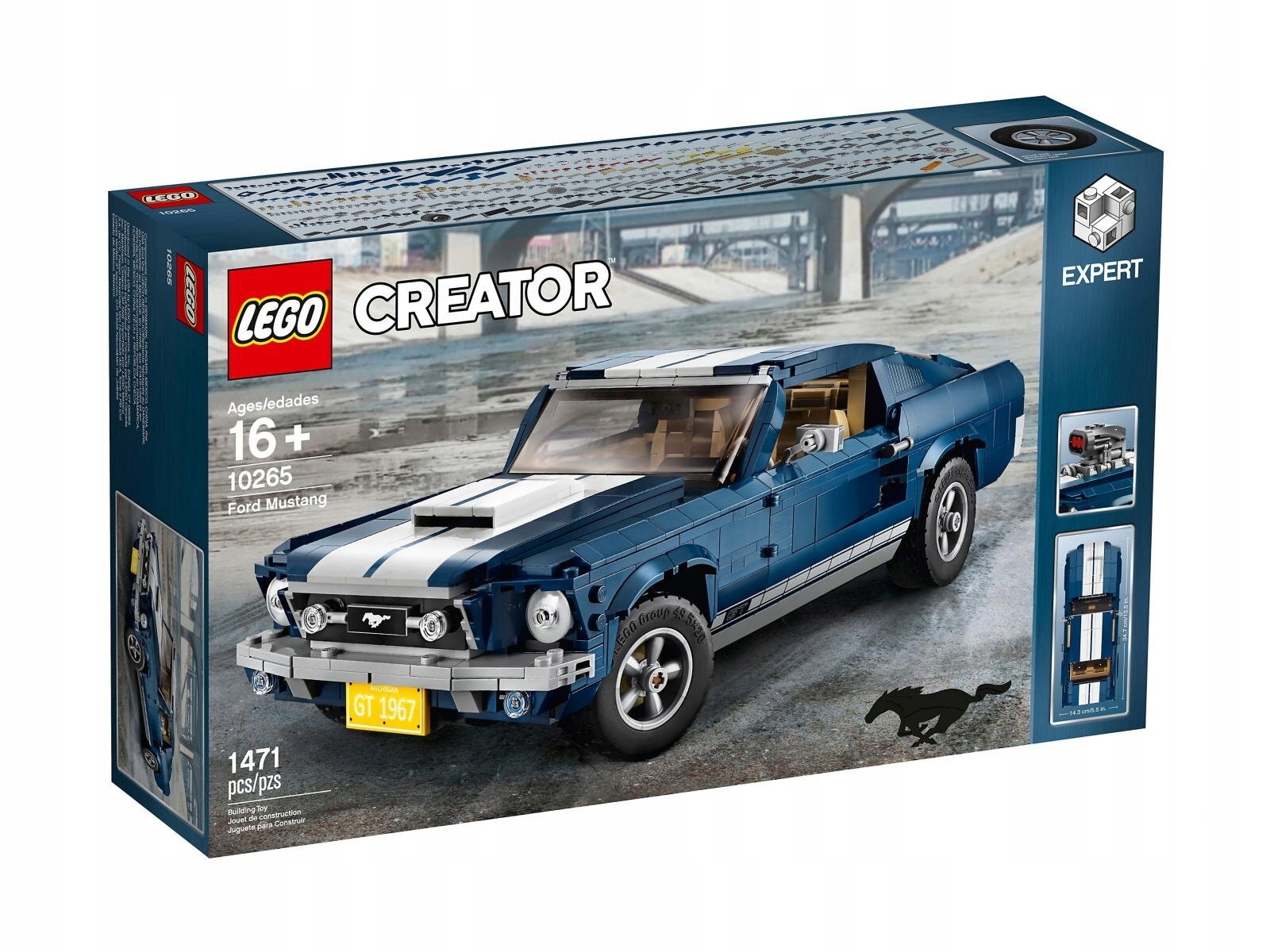 Lego Creator Expert 10265 Ford Mustang Nové