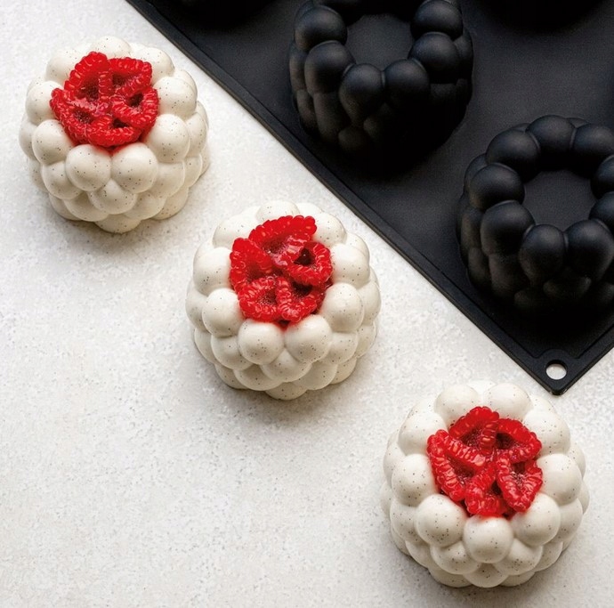 Forma silikonowa Pavoni PX4392 Nuage Monoporcje