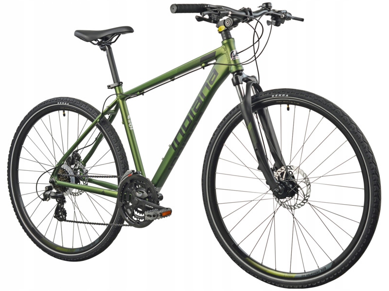 Rower crossowy Indiana X-Cross 2.0 28 cali M19 męski Zielono-czarny