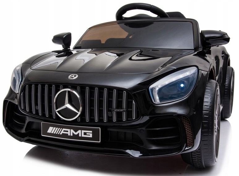 Mercedes Gtr-s Auto Na Akumulator Skóra Pilot Miękkie Koła Eva Samochód