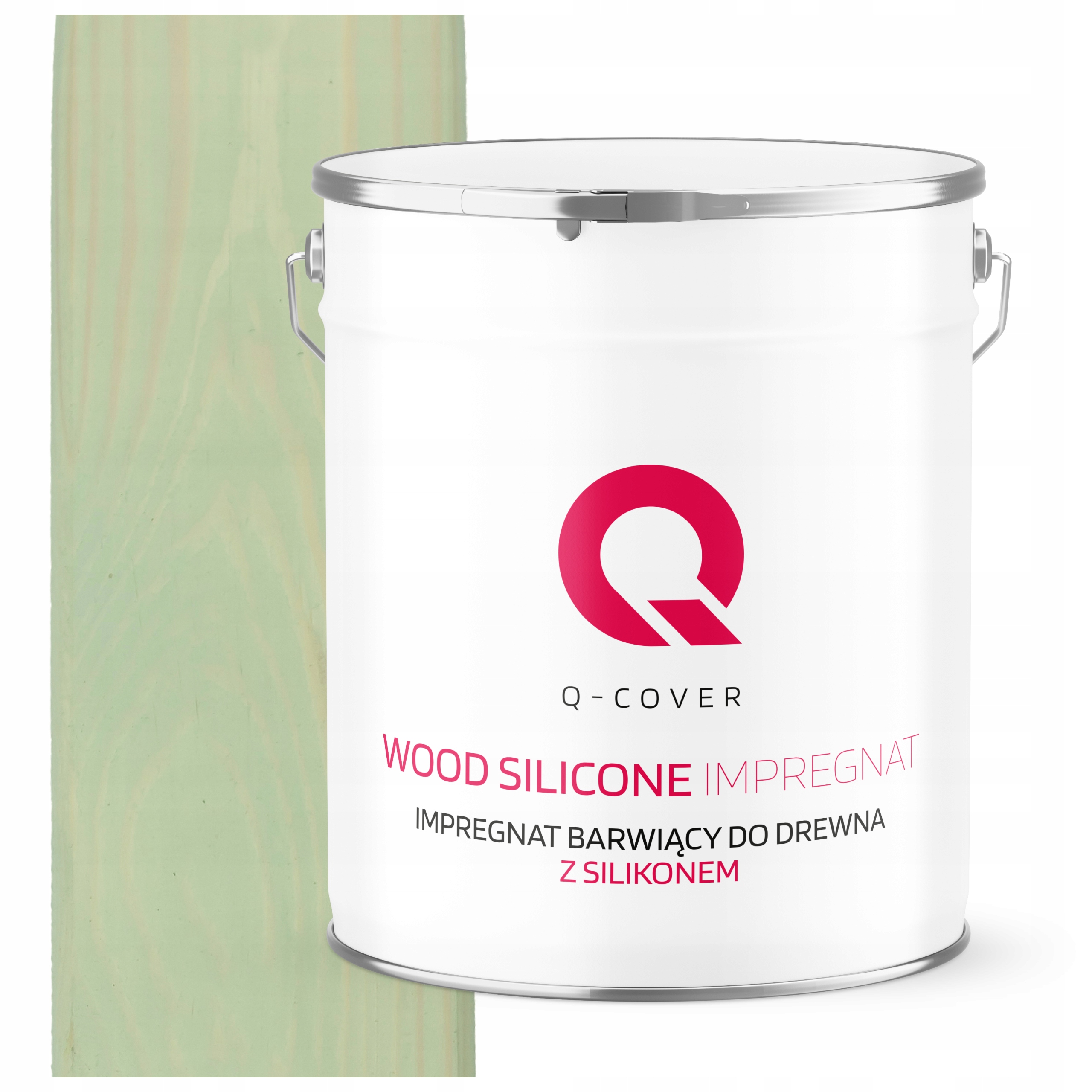 Impregnace Na Dřevo Extra Barva Se Silikonem Chránící Barvy Trvanlivá Olivová 5L