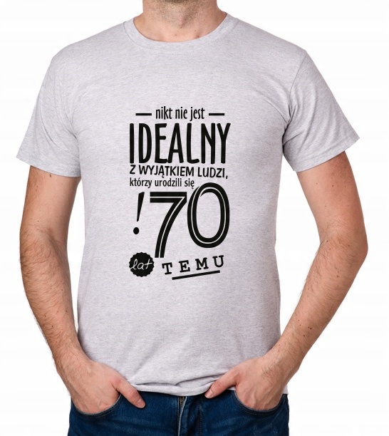 

koszulka Pomysł Na 70 Urodziny 70 Lat prezent