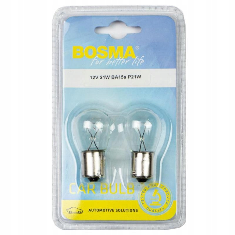 

Bosma P21W 12V-21W 2szt. blister 1529B