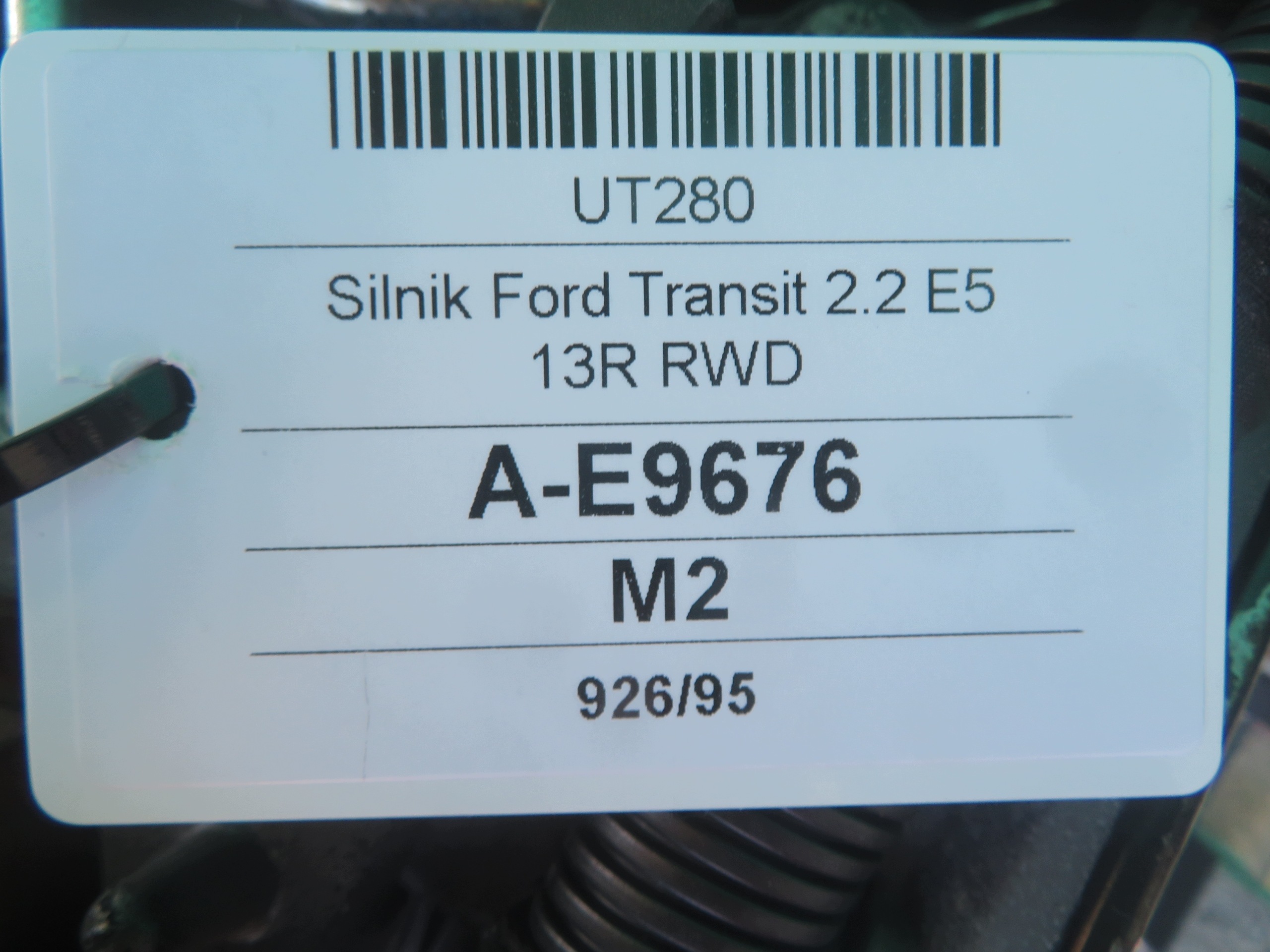 FORD TRANSIT 13R 2.2 TDCI EURO 5 engine complete RWD