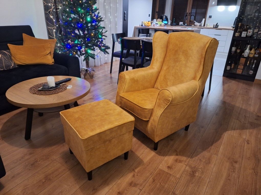 EKSKLUZYWNA PUFA otwierana / schowek - PIKOWANA M Informacje dodatkowe puf otwierany