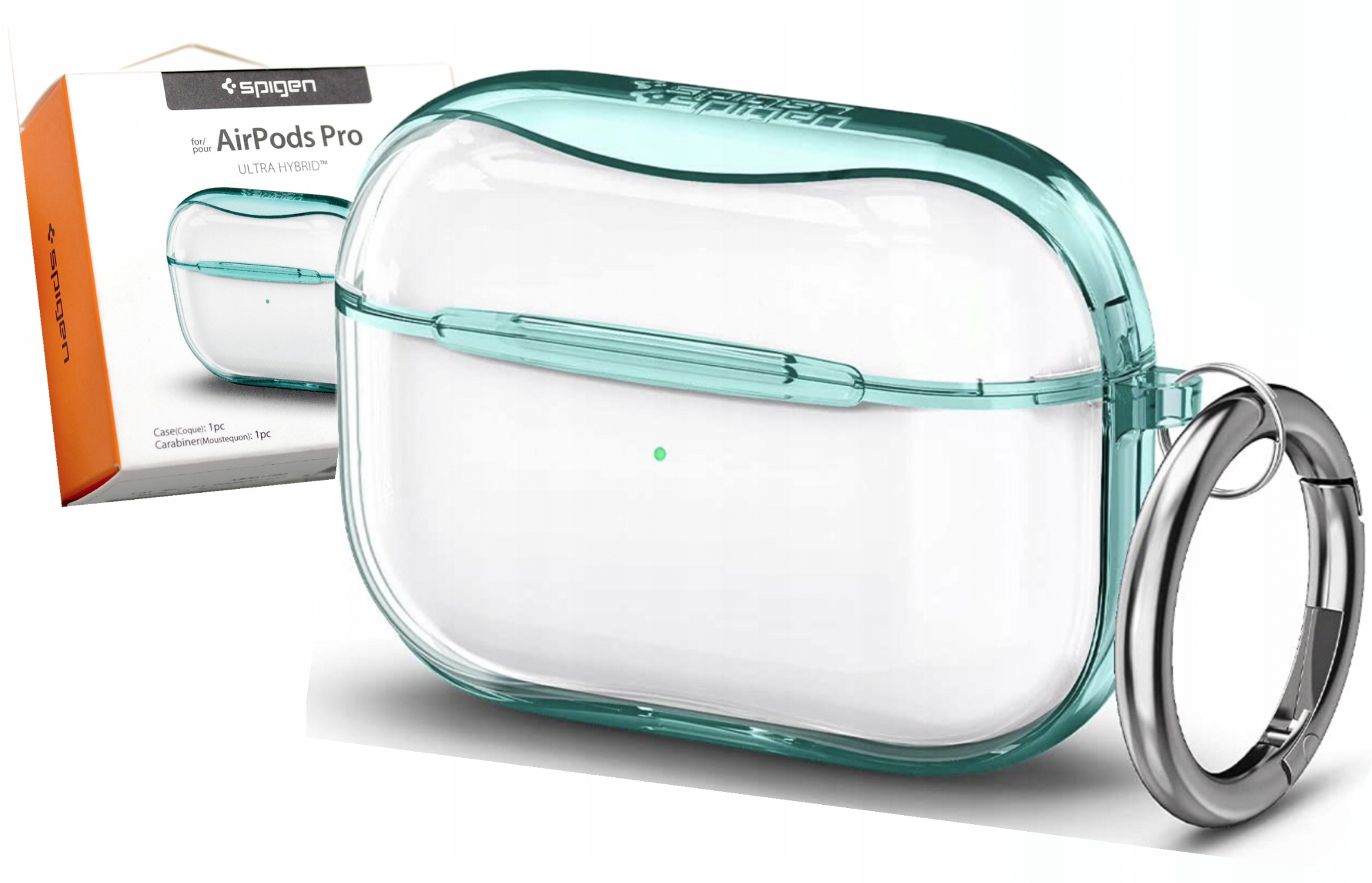 

Etui AirPods Pro Spigen Ultra Hybrid obudowa green
