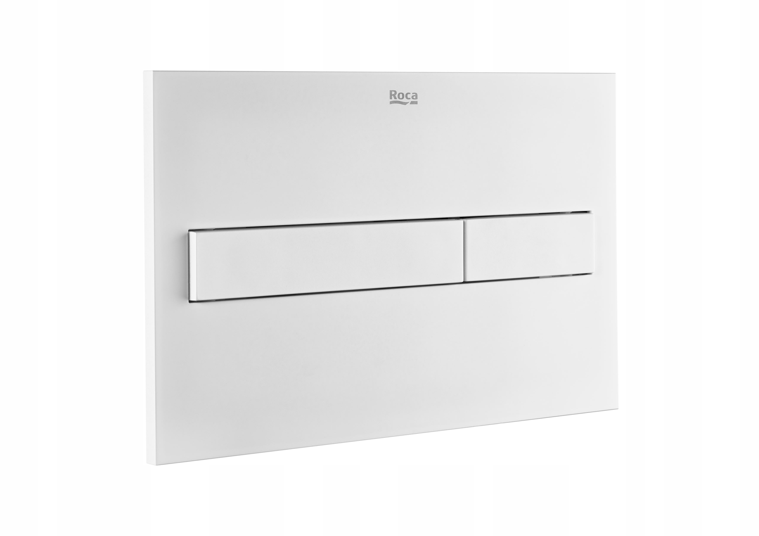 Roca PL7 Duplo One Tlačítko Bílé matné dvojité