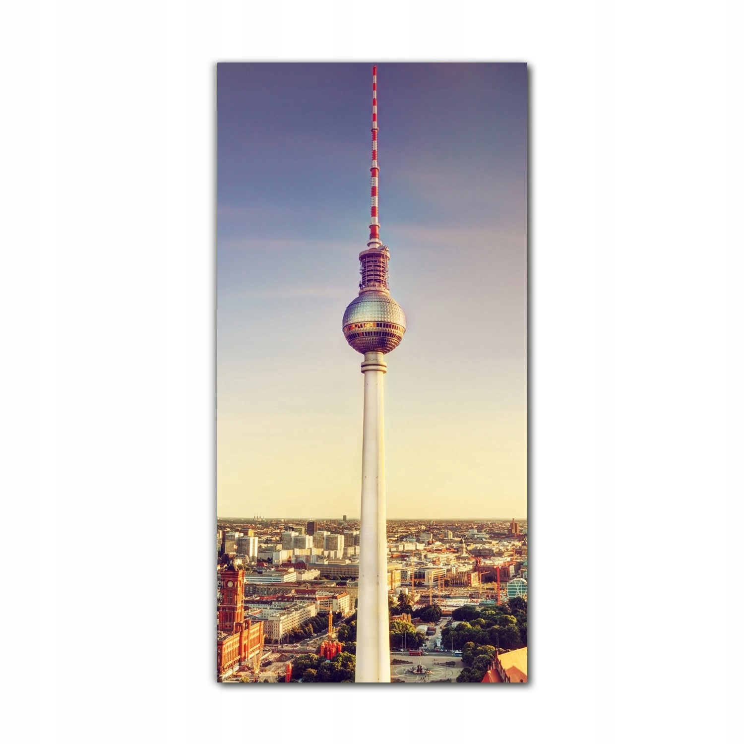 

Foto szklane na ścianę 60x120 Wieża Berlin Niemcy