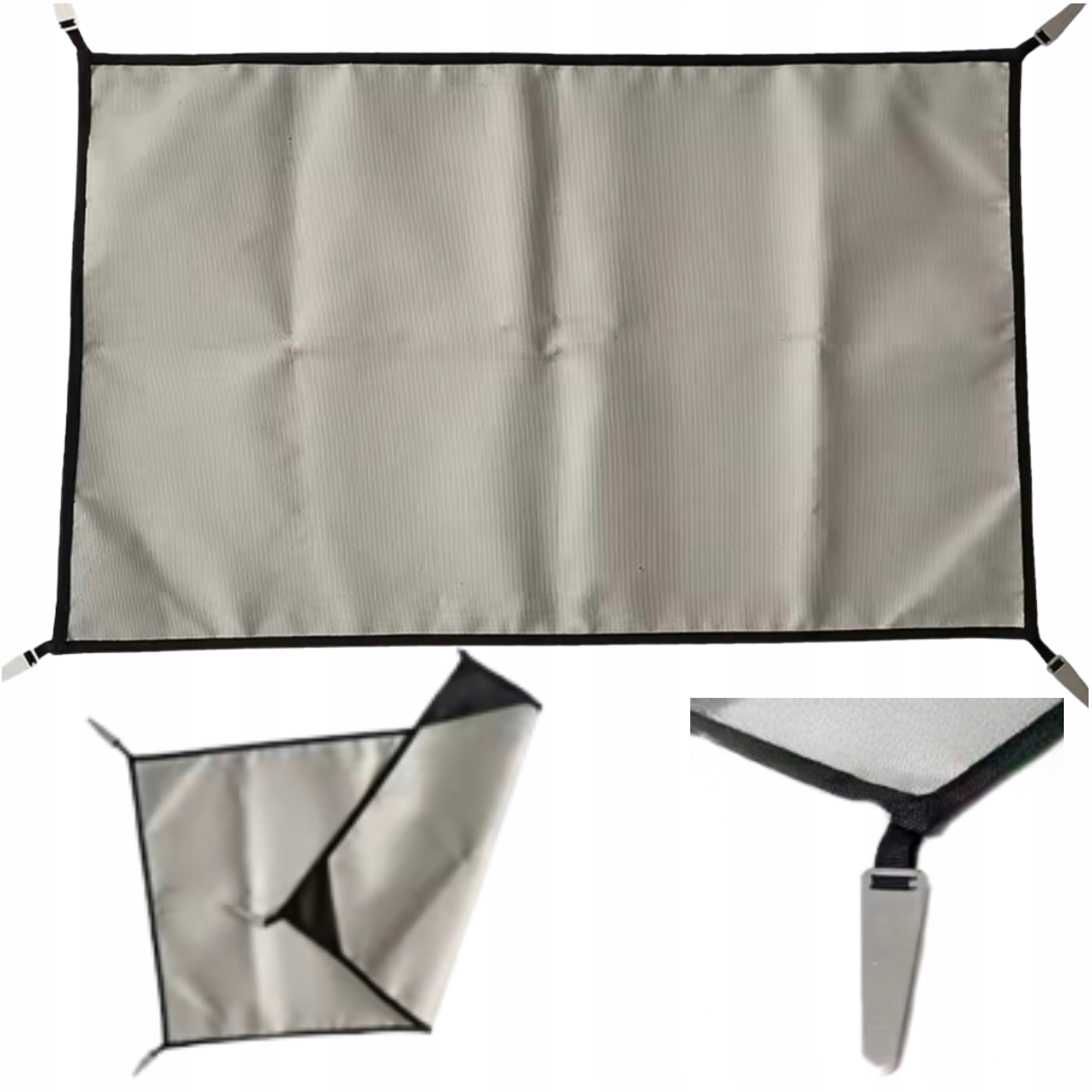 Ohnivzdorná kempingová podložka pro gril pod ohniště Žáruvzdorná 100 x 120 cm