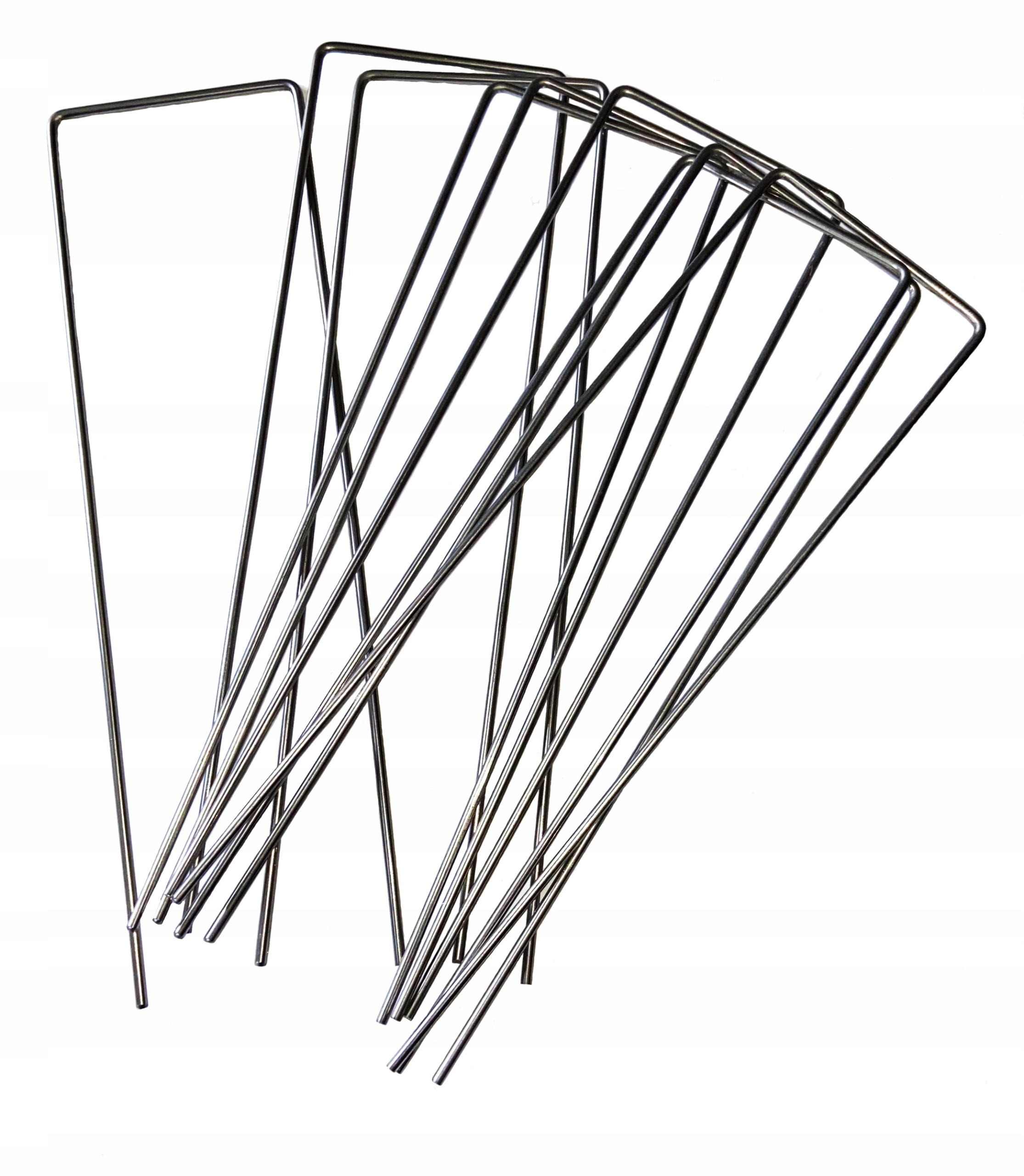 MOCNE METALOWE SZPILKI DO AGROWŁOKNINY KOŁKI 25