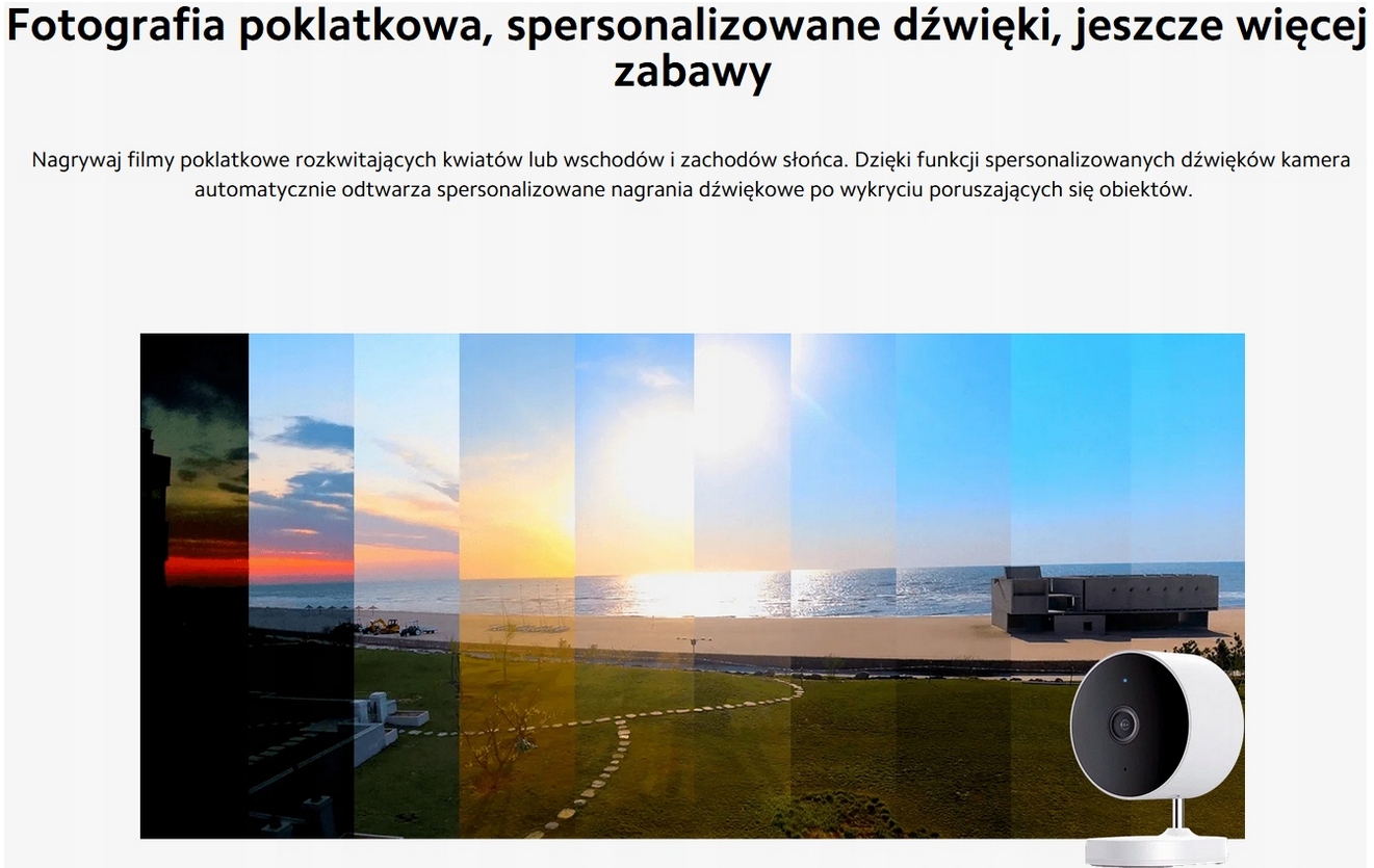 XIAOMI KAMERA ZEWNĘTRZNA IP WIFI 1080P MONITORUJĄCA SMART CAMERA OUTDOOR Model XIAOMI KAMERA ZEWNĘTRZNA OUTDOOR CAMERA IP WIFI