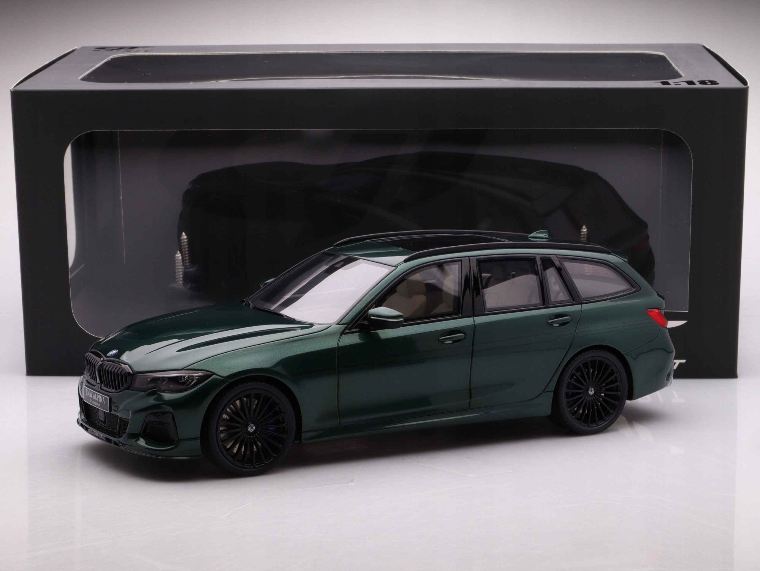 Bmw Alpina B3 Touring 2019, zelená Gt Spirit 1:18