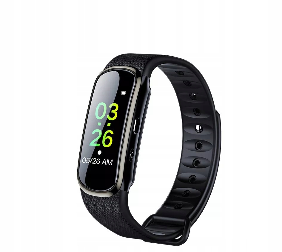 DYKTAFON SZPIEGOWSKI UKRYTY W ZEGARKU 16GB SMARTBAND PODSŁUCH