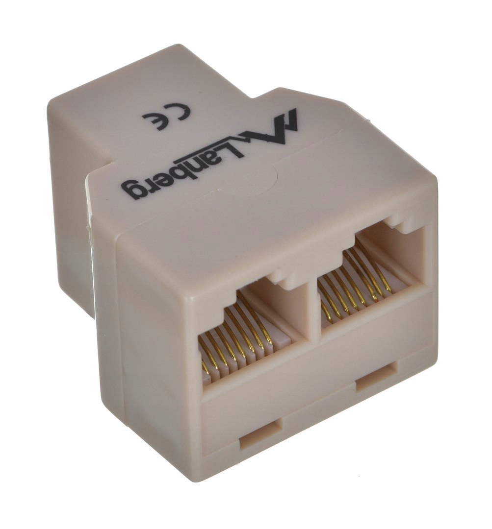 Lanberg Złączka Sieciowa RJ45 -> 2X RJ45 AD-RJ4