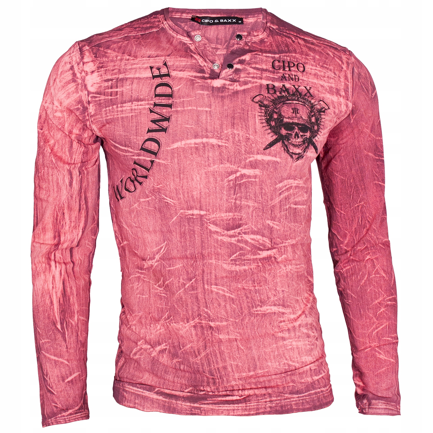 

Cipo Baxx Bluza Longsleeve Skull World