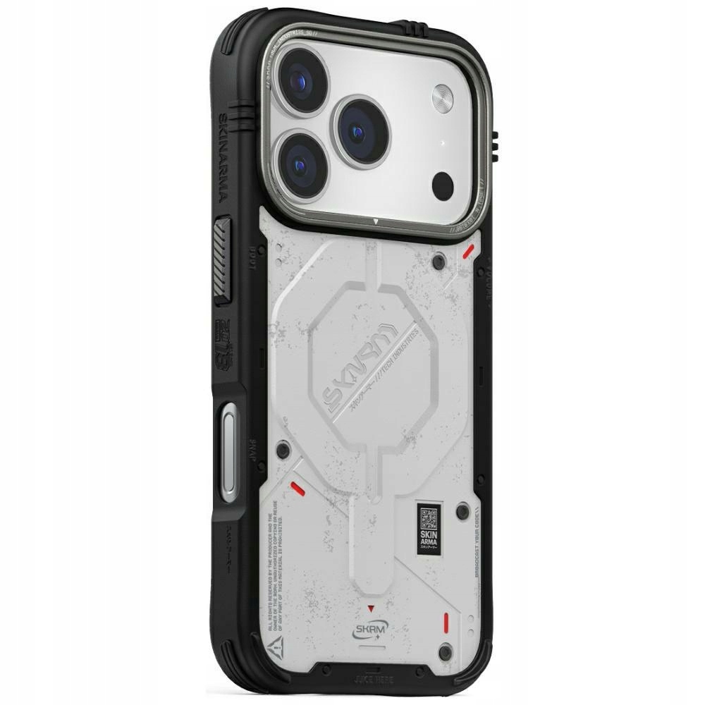 Pouzdro Pro Iphone 17 Pro Skinarma Vigor Magsafe Světle Šedé