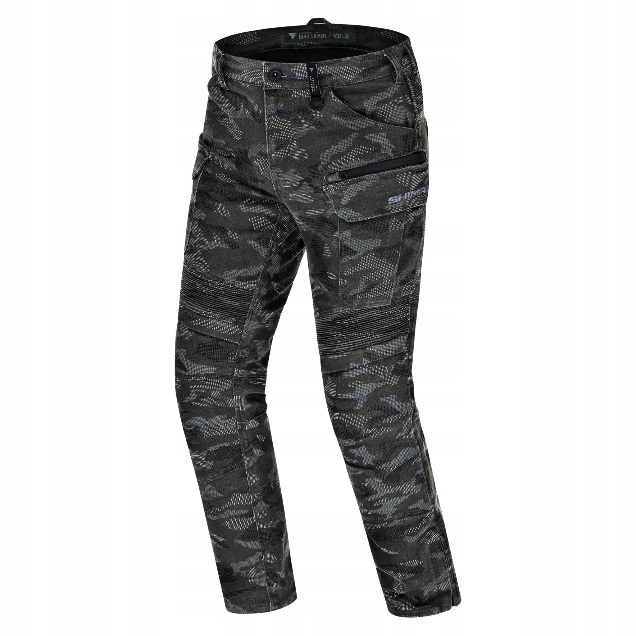 Motocyklové džínsy Shima Giro 3.0 Men Camo 38/32
