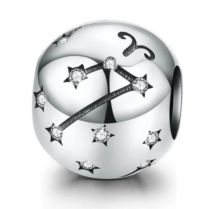 

Charms Znak zodiaku Baran do Pandora srebro S925