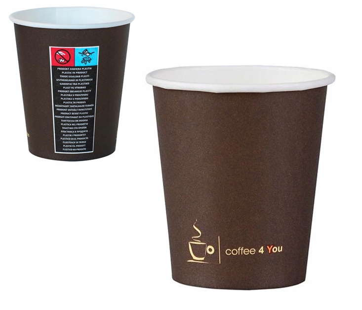 

Kubki kubek papierowy Coffee 4 You 300ml 50szt
