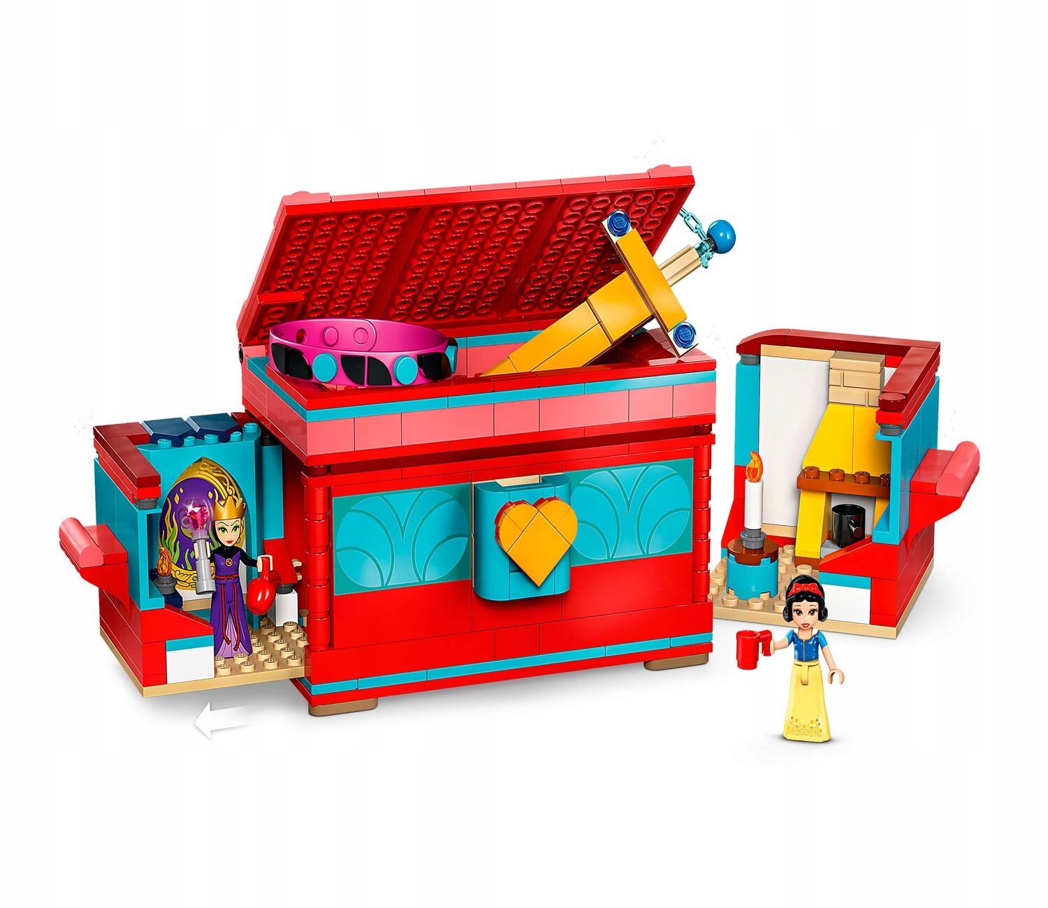 Lego 43276 Disney Šperkovnice na bižuterii se Sněhurkou