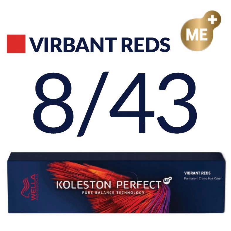 Wella Koleston Perfect Me+ 60ml Farba 8/43