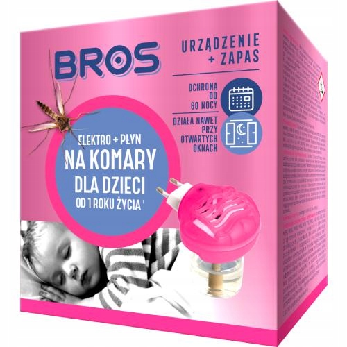 

Bros Elektro Płyn na komary dla dzieci, 40ml