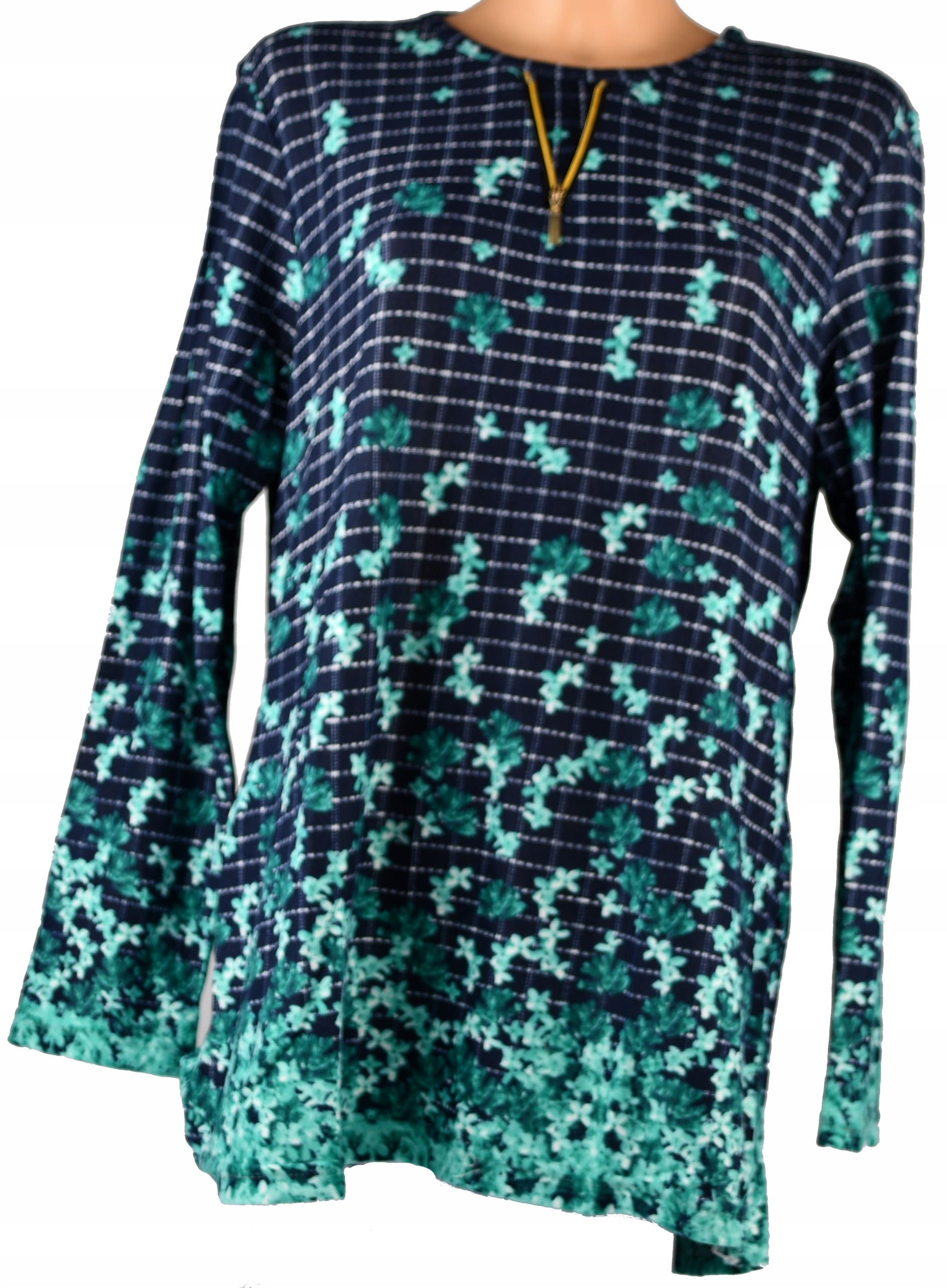 

T-shirt Koszulka Bluzka Damska Wzór Kwiatki R. L