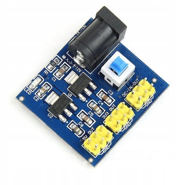 Zasilacz do Arduino DC-DC 12V na 5V i 3,3V 2w1 Producent bez marki