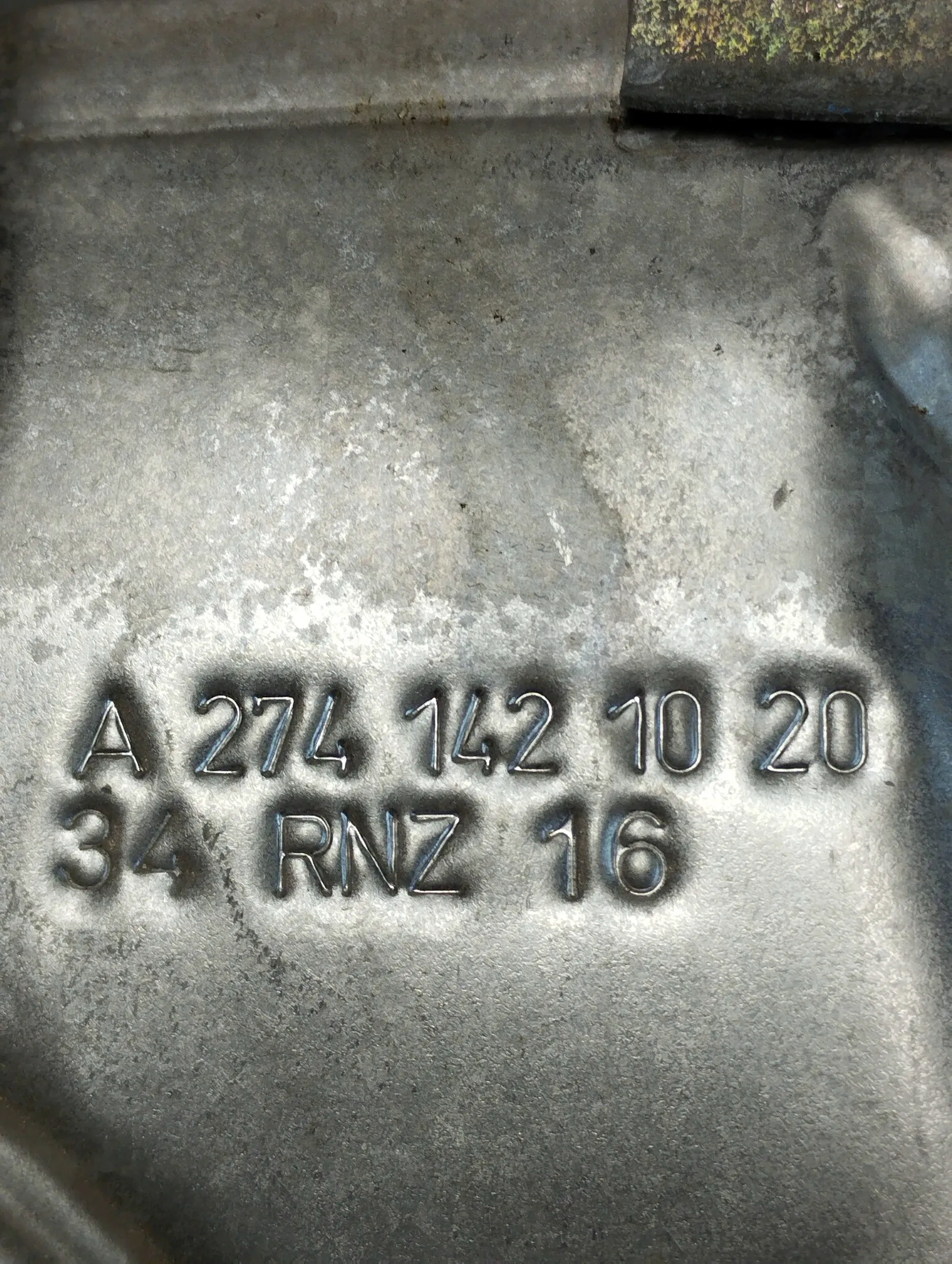 Mercedes-Benz GLC X253 Blende Abdeckung TERMICZNA A2741421020