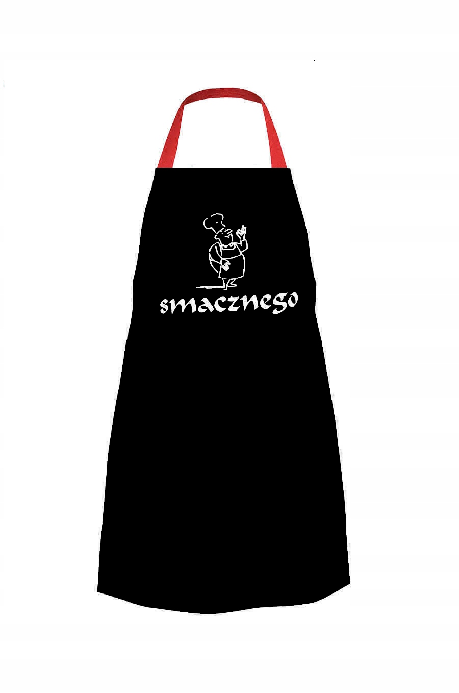 

Fartuch z Własnym Logo Do Gastronomii Czarny Pros