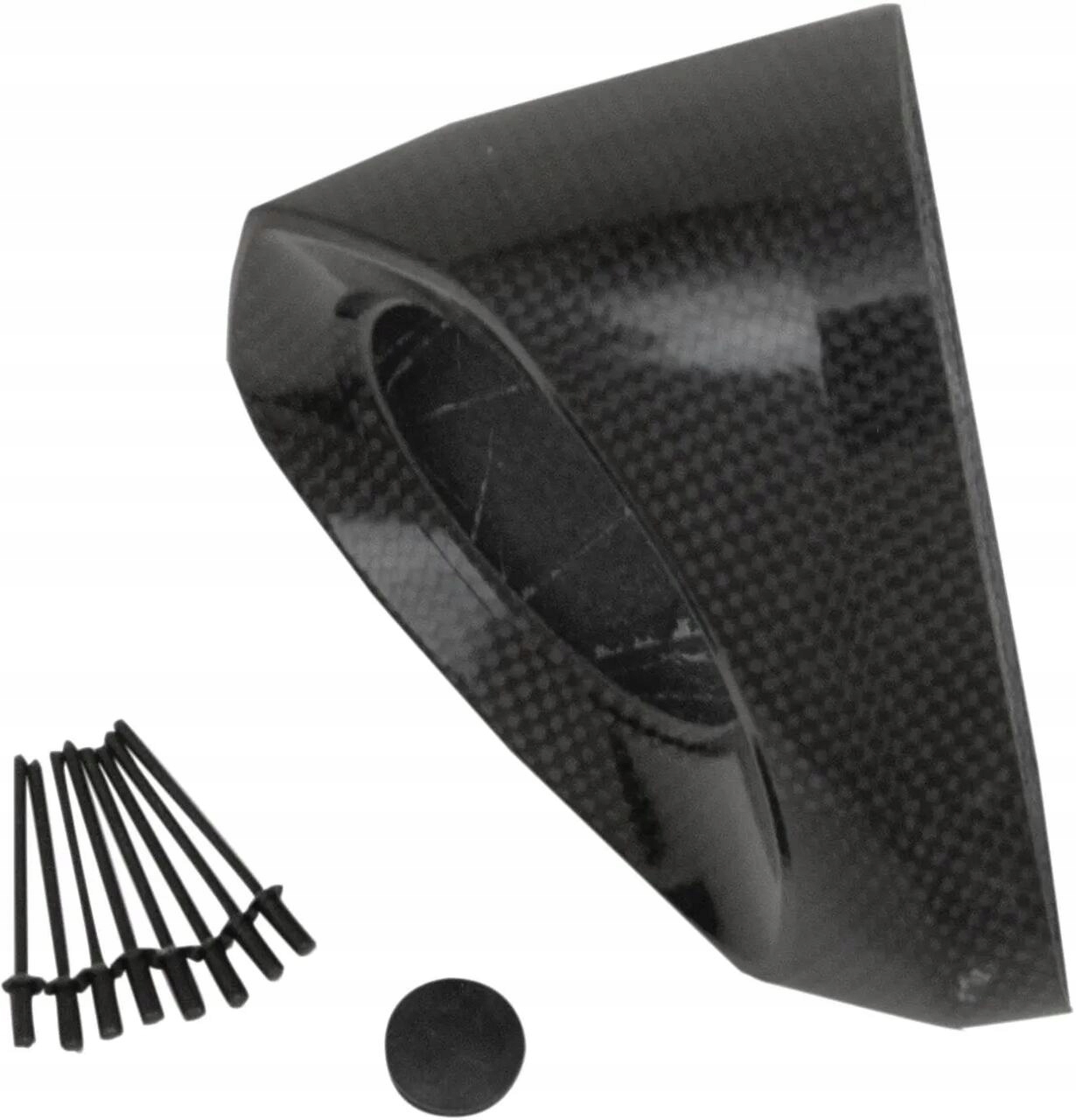 Koncovka výfuku Akrapovic End Cap V-EC210 Carbon Fiber