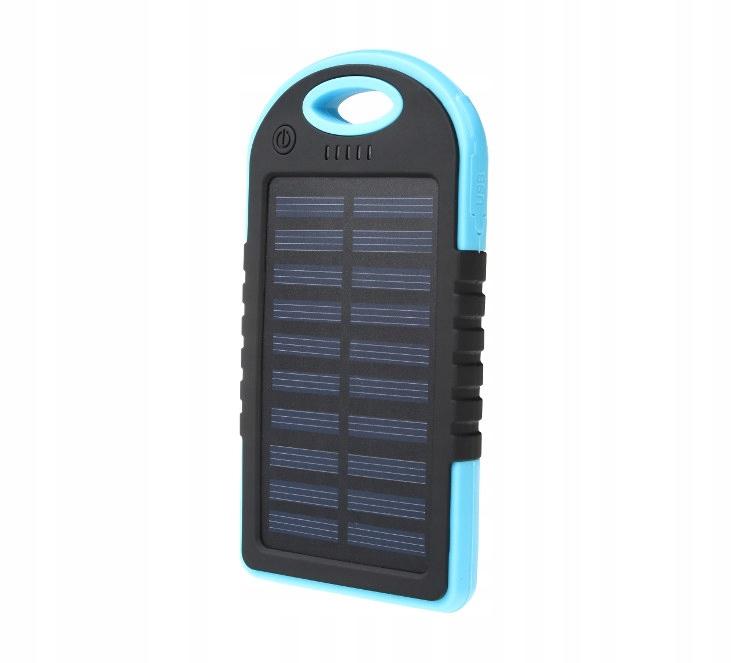 

Powerbank Solarny Bateria Zewnętrzna 5000mAh IP66