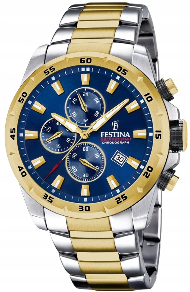 Festina 20562/2 pánské sportovní plavecké hodinky v tmavě modré barvě