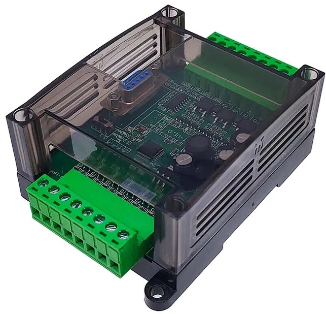 Plc regulátor FX2N-10MR RS232 Reléové Výstupy