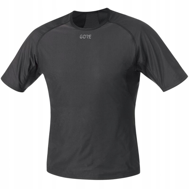 Gore Triko M Windstopper Base Layer pánské krátké černá 2XL