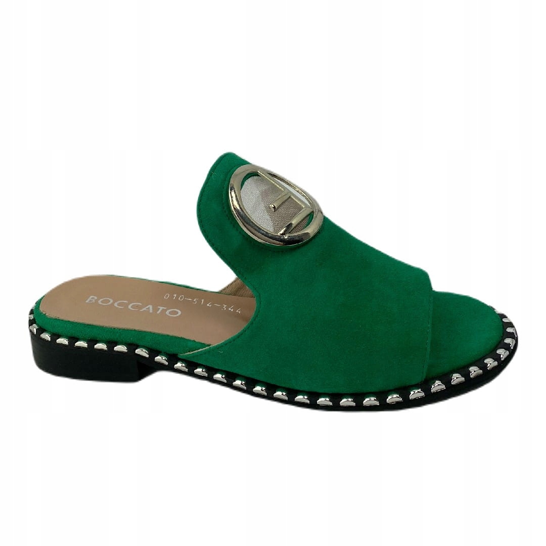 Dámské Nazouváky Boccato 010.514 Zelené 36, Bylina