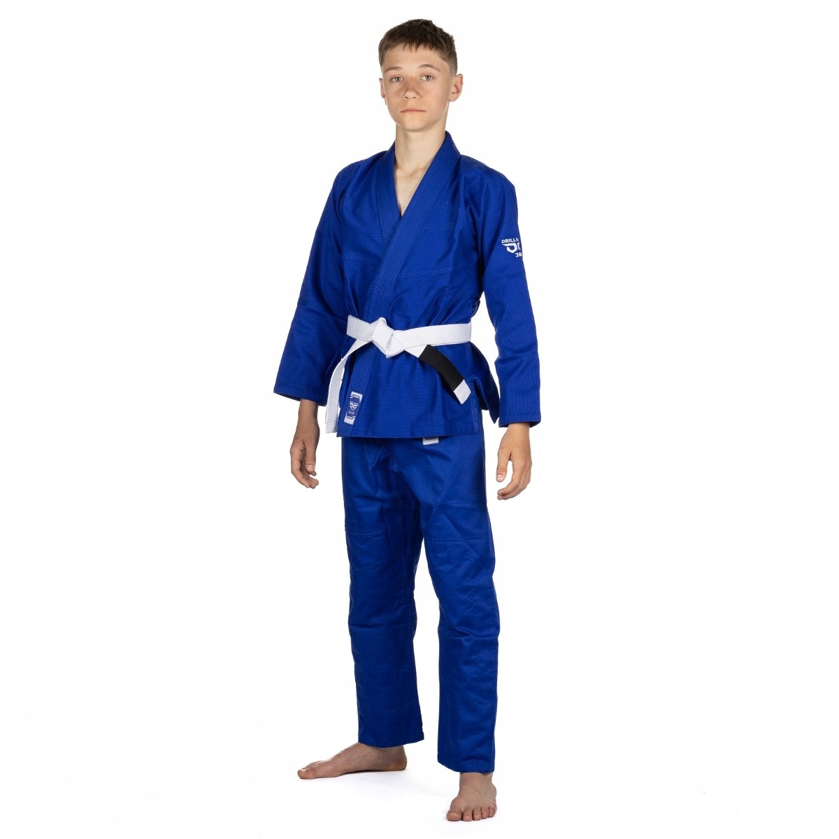 Drillmate Kimono/Gi Junior Core Mate pro děti Modrá bílý pás K0
