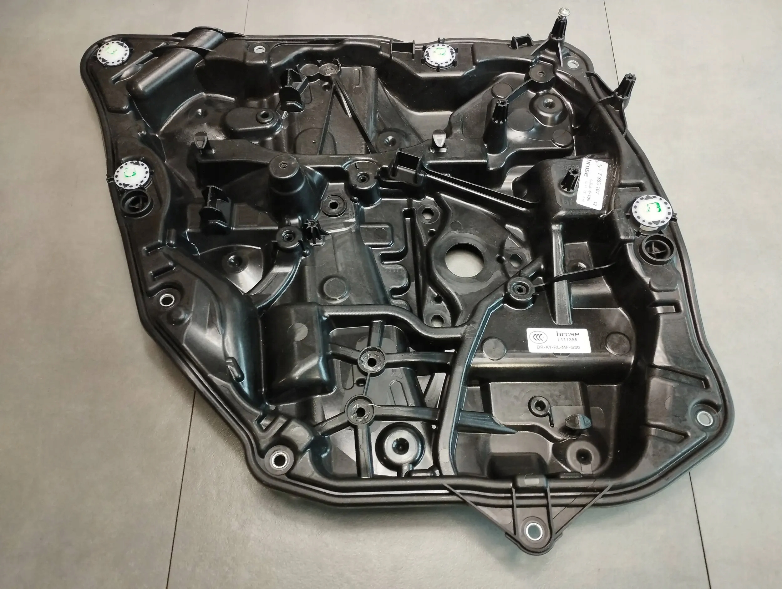 BMW 5 G30 mechanism windows left rear part 7365167