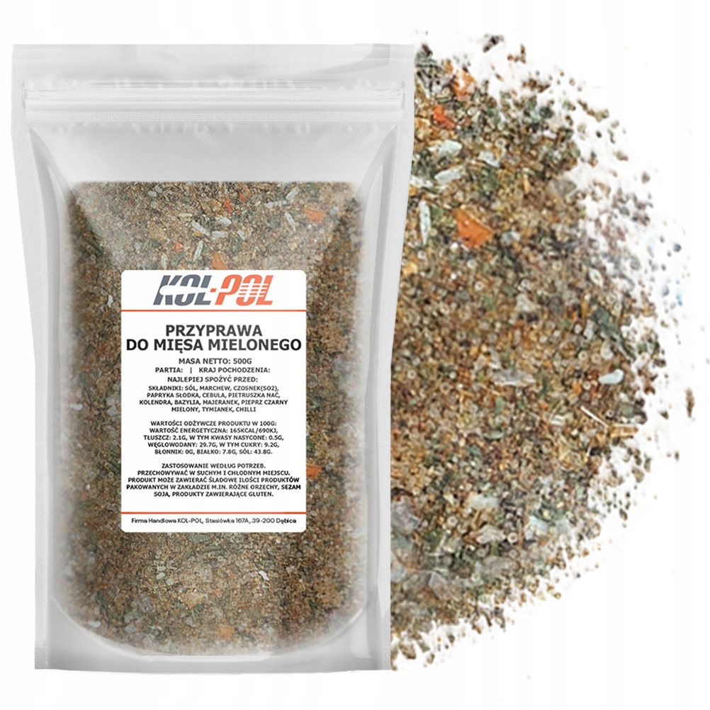 PRZYPRAWA DO MIĘSA MIELONEGO 500g Aromatyczna