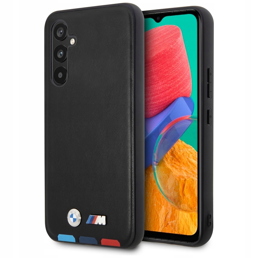 Pouzdro Pro Samsung Galaxy A54 Bmw Kožené Razítko Trikolor