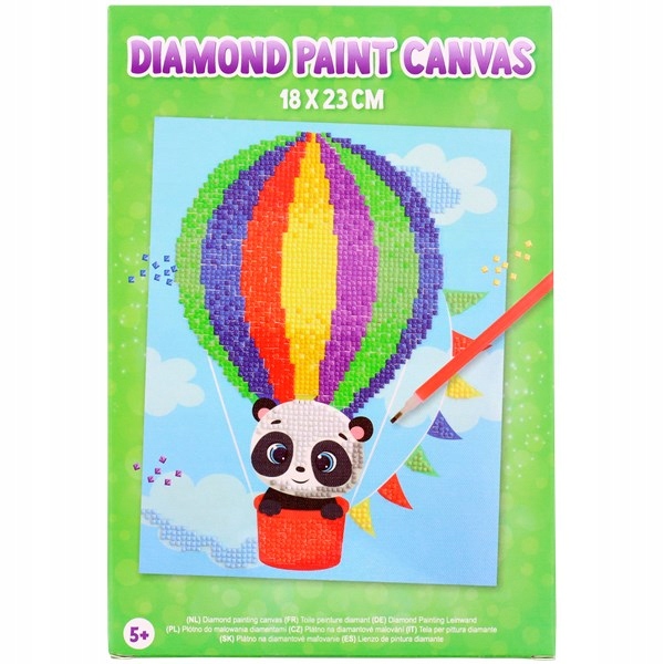 

Haft diamentowy dla dzieci Panda Zrób To Sam