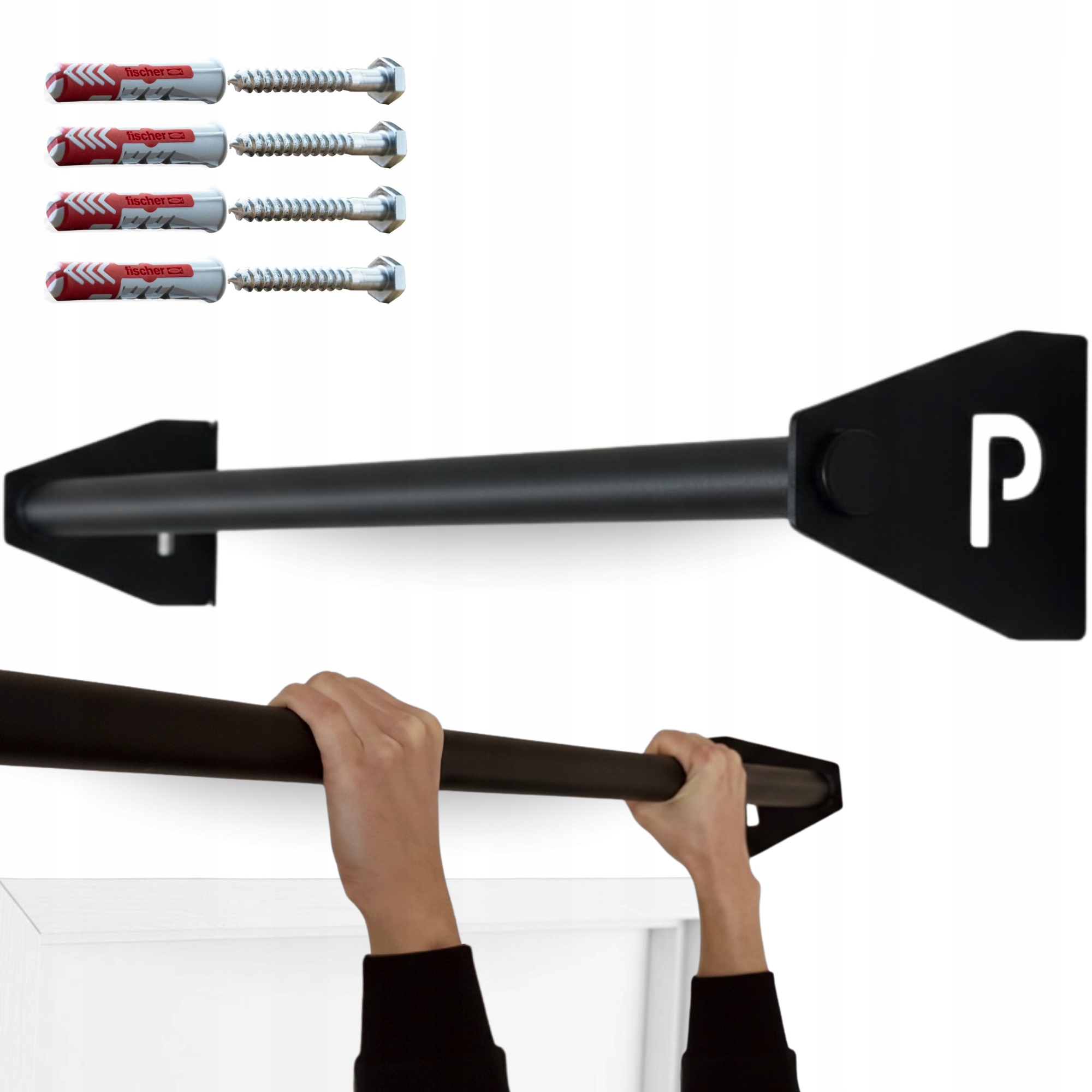 Drążek Do Podciągania ApexPro PullUp Bar Drążek Stal Ścienny 180KG Potenza