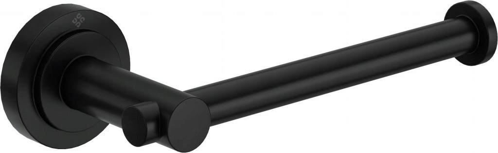 Temisto nero Držák na toaletní papír nástěnný (ADT_N211) /sm/